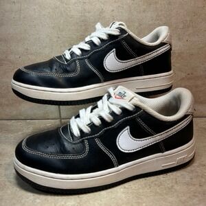 Nike Air Force 1 S50 Black White Low DB1754-001 Youth Kids 2.5 Shoes Sneakers